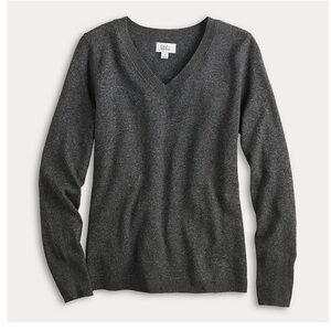Croft & Barrow Dark Gray V-Neck Sweater